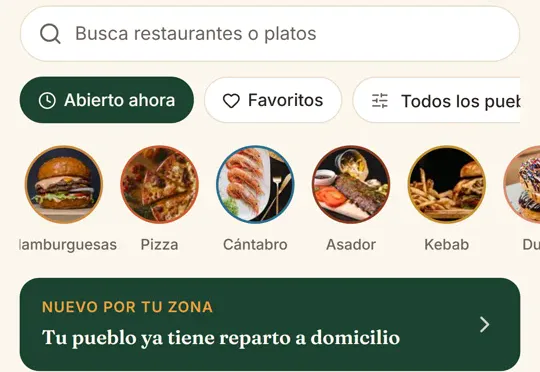 Recau, la app de reparto de mi pueblo